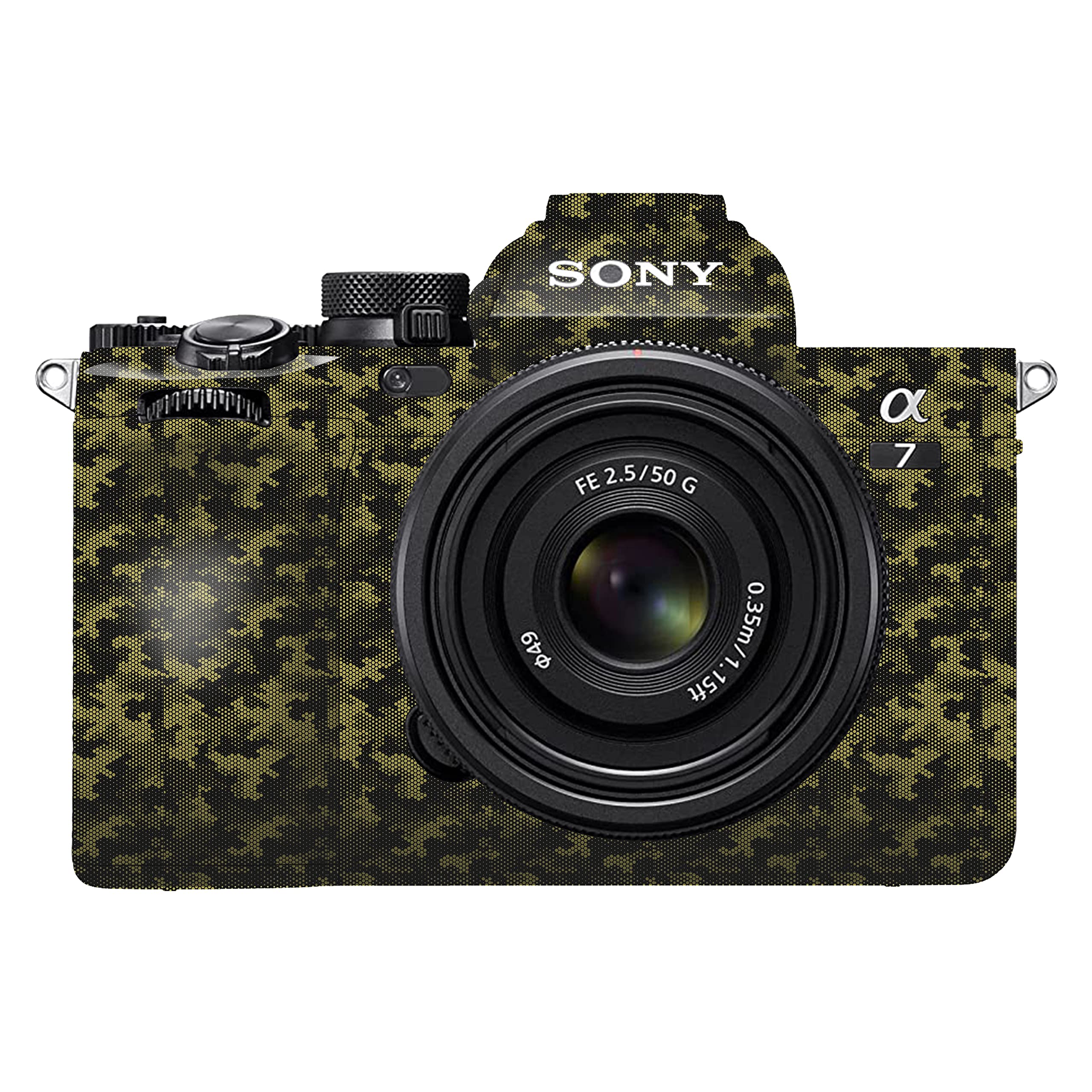 WRAPTURE. Premium DSLR Camera Scratchproof Protective Skin for Sony A7 IV - No Residue Removal, Bubble Free, Scratch Resistant, Stretchable, HD Quality Printed - HDCS01 (1 Unit)