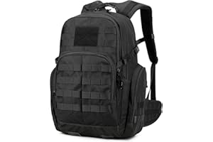 Mardingtop 40L Military Tactical Backpack Practical Rucksack for Men with Molle System Outdoor Hiking Backpack Army Backpack for Hiking, Traveling, Mountaining