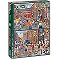 Jumbo, Falcon de luxe - Playing in the Street, Jigsaw Puzzles Adults, Multicolor, 2 x 500 piece