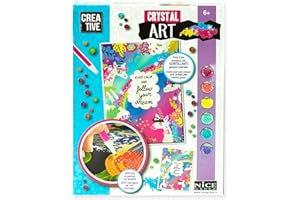 DIAMANTINY-Nice Group Creative Art Unicorns (L) Diamond Painting Kit Completo, Taglia L, 02051A