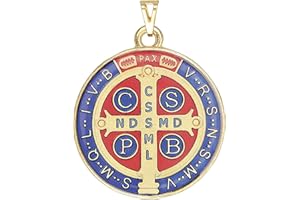 Intercession Saint Benedict Color Medal