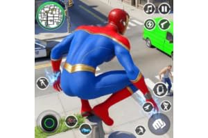 Spider Fighter Rope Hero Games Vice Town