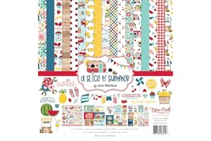 Echo Park Paper Company Paper - Kit da collezione A Slice of Estate, 30 x 30 cm