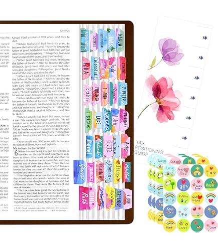 Cover Per Bibbia Motivo Floreale - Con Maniglia E Cerniera, Tasca Interna, Regalo Per Donne Religiose - Foto 11