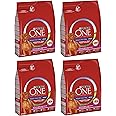Purina One Medium/Maxi Cibo per Cani Adulti maggiori di 10 kg, con Manzo e Riso, 4 Confezioni da 2.5 kg