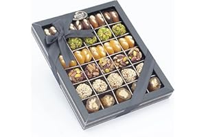 ‎MALATYA PAZARI PALANCI Palanci | Rayiha Pralinen | Gesunde Snacks 550 gr. | Vegane Süßigkeiten Mix | zuckerarm | getrocknete Aprikosen, Pistazien, Mandeln,Walnüsse in Traubensirup | Trockenfrüchte | Geschenkset Geschenk