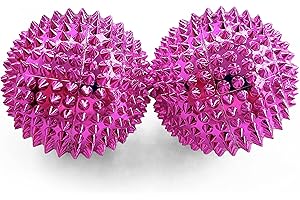 ‎MYSKILLS4LIFE 2x DBT Skills Igelball | Magnetischer Hochstress Akupressurball | zum Stressabbau oder zur Massage | gegen Anspannung und für mehr Beweglichkeit und Konzentration (Pink)