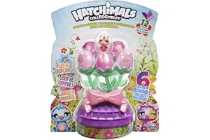 HATCHIMALS CollEGGtibles, bouquet primaverile con 6 esclusivi CollEGGtibles (lo stile può variare), per bambini dai 5 anni in su