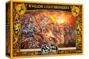 CMON A Song of Ice and Fire Tabletop Miniatures Game – R'hllor Lightbringers Expansion Set, Strategy Game for Teens and Adults, Ages 14+, 2+ Players, Average Playtime 45-60 Minutes, Made by