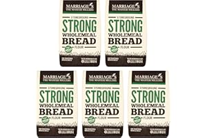 MARRIAGE'S Marriages Strong Brown Wholemeal Stoneground Flour - 5x1.5kg