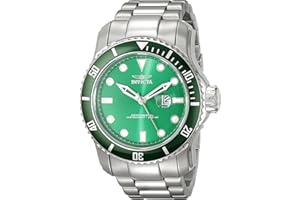 Invicta Pro Diver 20096 Męski Zegarek Kwarcowy, 48 mm, Srebrny, Bransoletka