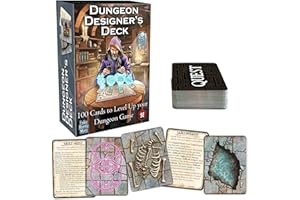 Loke Battlemats | Dungeon Designer's Deck | 100 Cards to Level Up Your Dungeon Game | RPG Accessoires