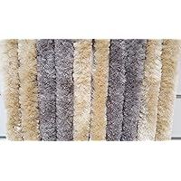 EXPLORER Flauschvorhang Türvorhang 100x200cm Chenille Fliegenschutz Insektenschutz Camping Freizeit Vorzelt Caravanning…