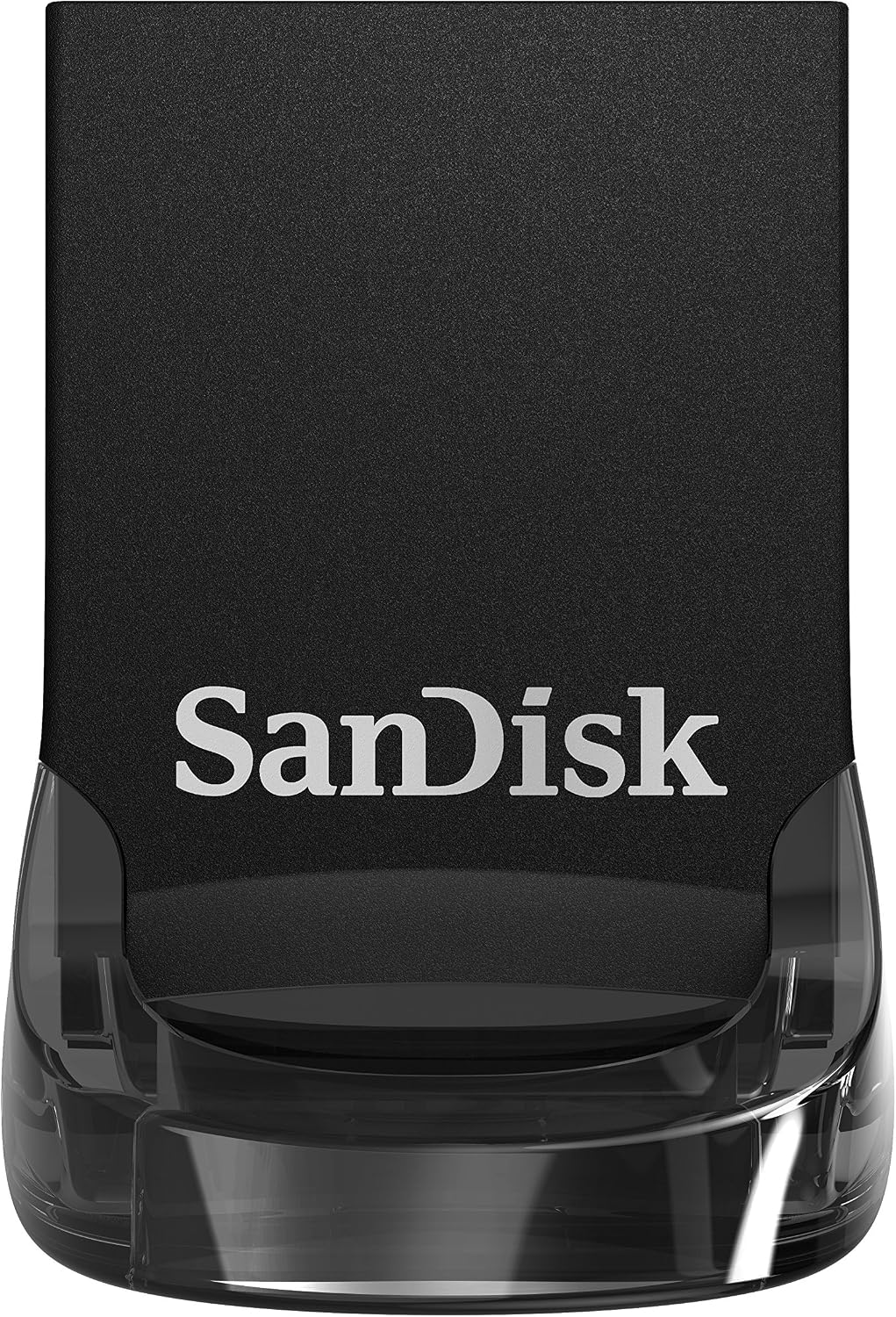 SANDISK Ultra Fit USB Type-A Flash Drive 128GB (USB 3.2 memory Stick up to 400MB/s read speeds, for Laptops and Gaming Consoles, Plug-and-Stay, RescuePRO Data Recovery Software) Black