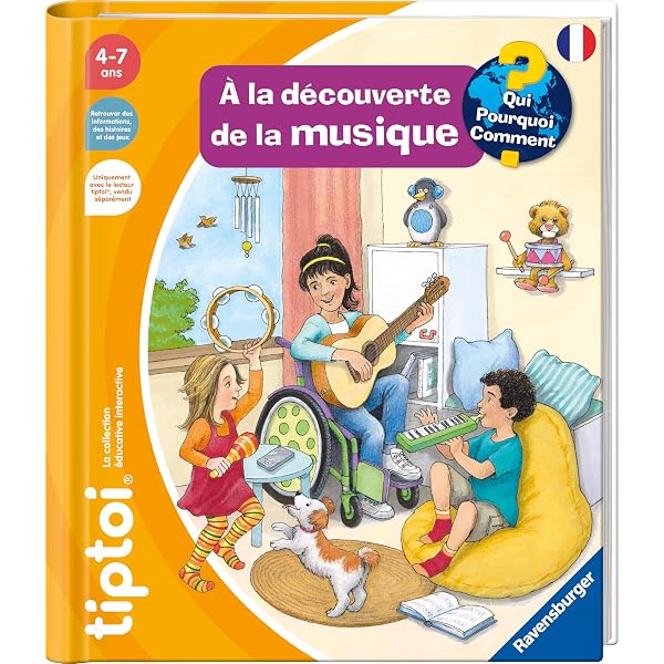 RAVENSBURGER - TIPTOI® - LIVRE INTERACTIF - L'ESPACE - ASTRONAUTIQUE, ÉTOILES ET PLANÈTES- JEU ÉDUCATIF ÉLECTRONIQUE, SANS ÉCRAN