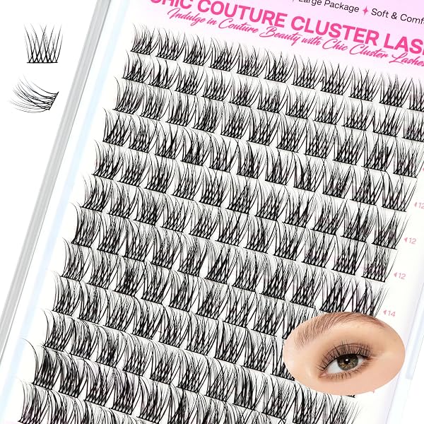 2x Wimpernpinzette Aus Edelstahl – Gebogene Fischschwanz-Spitze Für Einfaches Anbringen Von Fake Lashes (Regenbogenfarben)