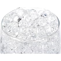 Perles D'eau Bleu Clair 7-8mm - 20000 Billes Hydrogel Pour Décoration Vase Ou Plantes - Non Toxique