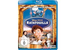 Ratatouille,1 Blu-ray, deutsche, italienische u. englische Version: Ausgezeichnet mit dem Golden Globe 2008 und Oscar 2008 für den Besten Animationsfilm.USA