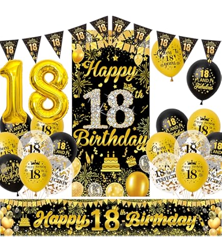 Dekoboxen Zum 18. Geburtstag – 3-teiliges Set Blau-silberne Ballonboxen 30x30x29 Cm, Für Jungen & Mädchen