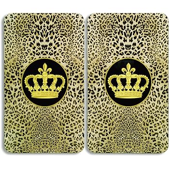 Copri Piano Cottura Vetro 30x52 cm - 2 Pezzi Eleganti per la Tua Cucina