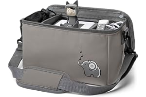 fantifant Musikbox Tasche für Tigerbox oder Toniebox Tasche für Box und Zubehör mit flexiblen Innenfächern I mit recyceltem PET