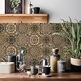 INDIGOS UG Wandtattoo Schmetterlinge – 3 Stück, 25x25/22x22/20x20 Cm, Selbstklebend Für Alle Räume