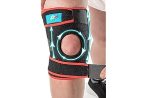 FitFitaly Ginocchiera Ortopedica XL - Tutore Ginocchio per Legamenti Crociati, Rotula, Menisco Iperestensione