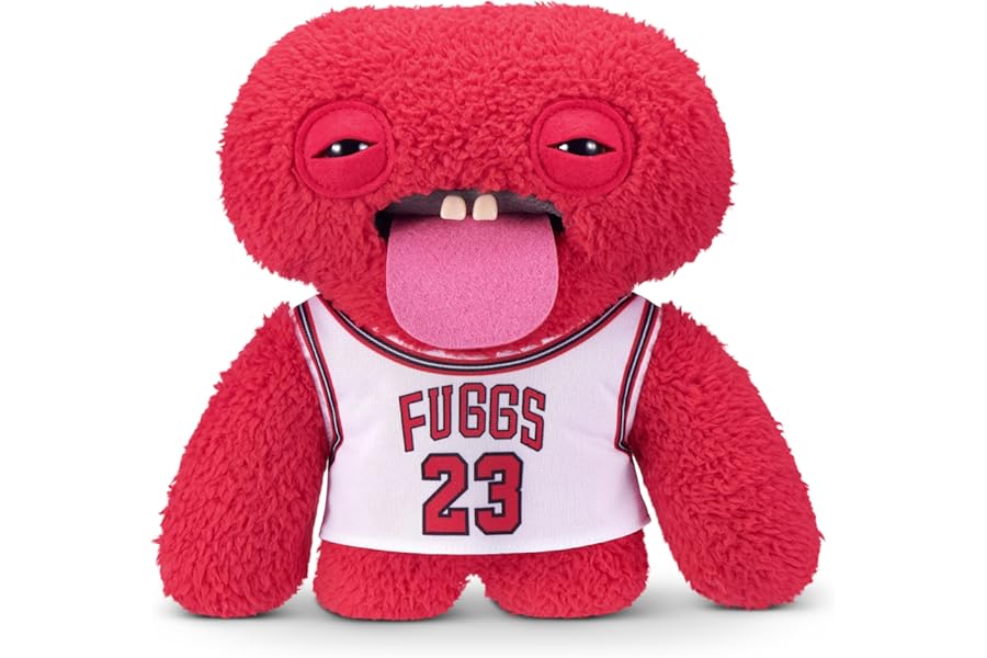 Fuggler Fugg Stars 9-Inch Plush Toy (Chunky Mcdunky) by ZURU – Funny Ugly Monster Stuffed Animal with Human-Like Teeth, Collectible Plush for Kids, Tweens, Teens, Adults & Plush Fans