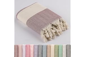 STARK UND WEICH LUCIDUS Telo Mare –100% Cotone Turco, Asciugamano Antisabbia e Asciugatura Rapida 100 x 200 cm– Leggero e Salvaspazio, Perfetto per Spiaggia, Viaggio, Bagno, Campeggio, Yoga (Rosso Bordeaux)