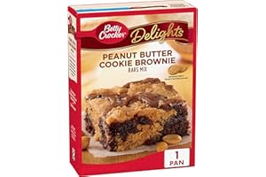 Betty Crocker Delights Peanut Butter Cookie Bownie Mix, 500 ml