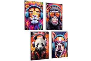 mojoliving Gaming Poster | Gaming Deko Bilder | Poster Wand für Gamer Jugendzimmer | Gaming Schild | Coole Geschenke für Gamer