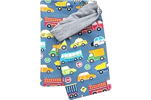 Wollhuhn Eco-friendly 32132220 - Sciarpa leggera per ragazzo/ragazza, in cotone a due strati, in jersey, per le mezze stagioni/estate