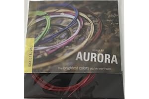 KIRVEM SAZ EVI AURORA Rote Baglama Saz Saiten 0,18 / Kirmizi Baglama Saz Teli (Kisa Sap)