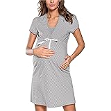 Italian Fashion IF Camicia da Notte Premaman J4J 0114