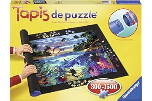 Ravensburger - Accessoire pour puzzles enfants et adultes - Tapis de puzzle antiglisse - Pour les puzzles jusqu'au 1500 pièces - Réalisez, Rangez, Transportez - 17972