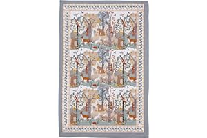 Ulster Weavers Wildwood Tea Towel, 100% Cotton - With Cute Animal Woodland Design - Kitchen and Cooking Gifts for Bakers & Chefs - Homeware & Kitchenware Range