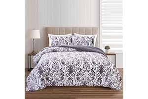 HOMEYA Edredón Borreguillo Invierno 240x260 cm para Cama 135/150, Reversible Franle Sherpa, Relleno Microfibra, Nórdico Cálido Suave, con 2 Fundas de Almohada 50X70 cm