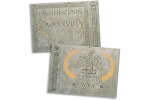 ‎GETDIGITAL getdigital Passierschein A38 Set - Scherzartikel Gag Geschenk für Zeichentrick & Comic Fans - 10er-Pack