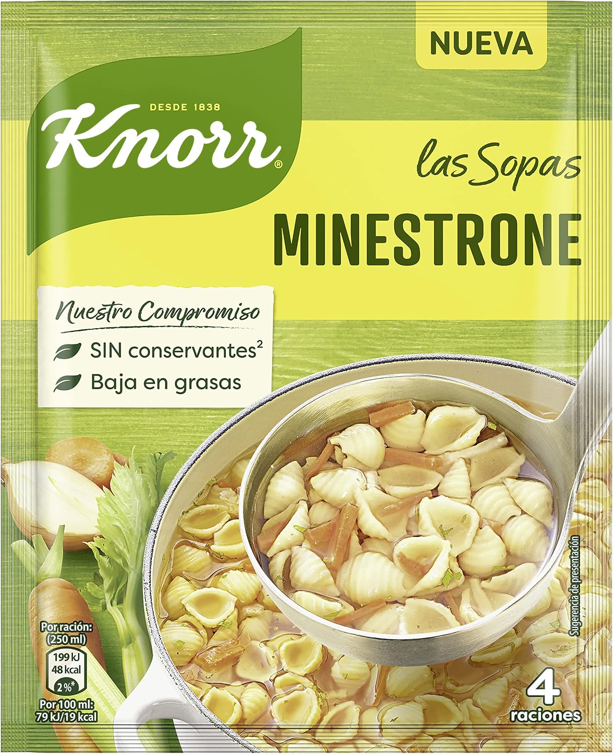 Knorr Sopa Minestrone 59g
