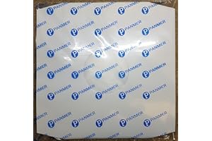 PANMER Lot de 20 pochettes en papier blanc 30,5cm pour disques vinyles