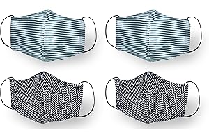 Kanguru Green Mask, set 2 pezzi, mascherina facciale, 100% cotone, lavabile, riutilizzabile, per adulto