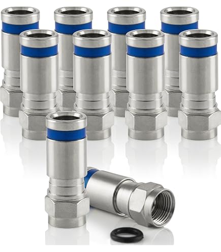 Cavo Coassiale RG402 Da 3 Ft (90 Cm) - Connettori BNC Maschio A BNC Maschio - Semi-flessibile Blu