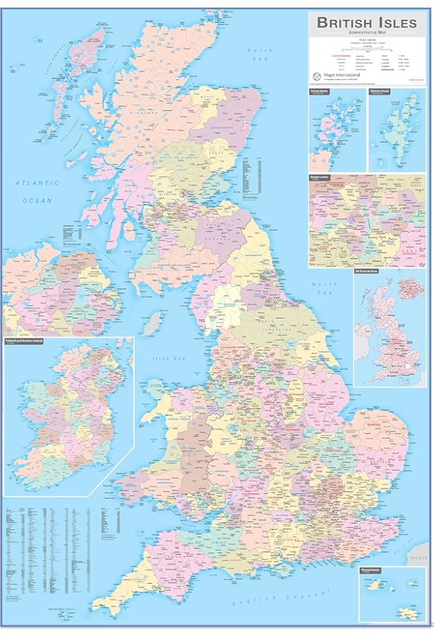 Japan Political Map - Paper Laminated (A0 Size 84.1 X 118.9 Cm - View #8