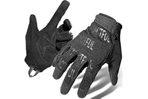 WTACTFUL Elastyczne rękawiczki rowerowe ekran dotykowy na cały palec do aktywności na świeżym powietrzu airsoft paintball praca jazda