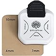 OfficeTree Perforatrice D'angle 3 En 1 Pour Papier – Arrondisseur D'angle à 3 Voies Pour Photos