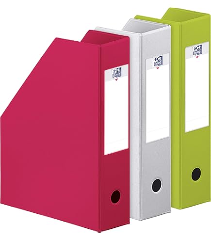Porte-Revues A4 Q-Connect - Capacité 750 Feuilles - Bleu Foncé - Avec Étiquette Et Poignée - 76x317x250 Mm - 5