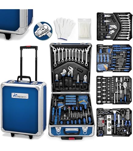 Ragnor jumbo gereedschapswagen gevuld 255-delig - Tool Direct