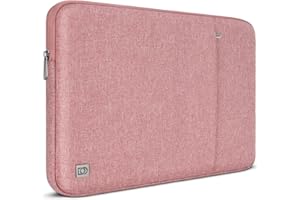 DOMISO 13 Pouces Housse Sac Protection Ordinateur Portable Sacoche pour 13" MacBook Pro/13.5" Surface Laptop 2/Huawei MateBook X Pro/Lenovo ThinkPad X380 X390 Yoga 720 730 C630/Asus ZenBook,Rouge
