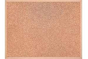 GP TONER Tableau d'affichage en liège 80 x 60 cm