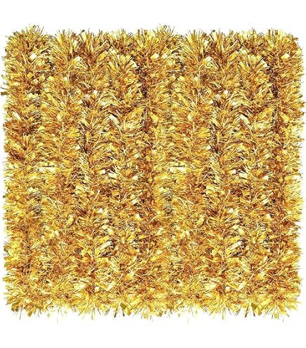 Ghirlanda Tinsel Multicolore per Albero di Natale e